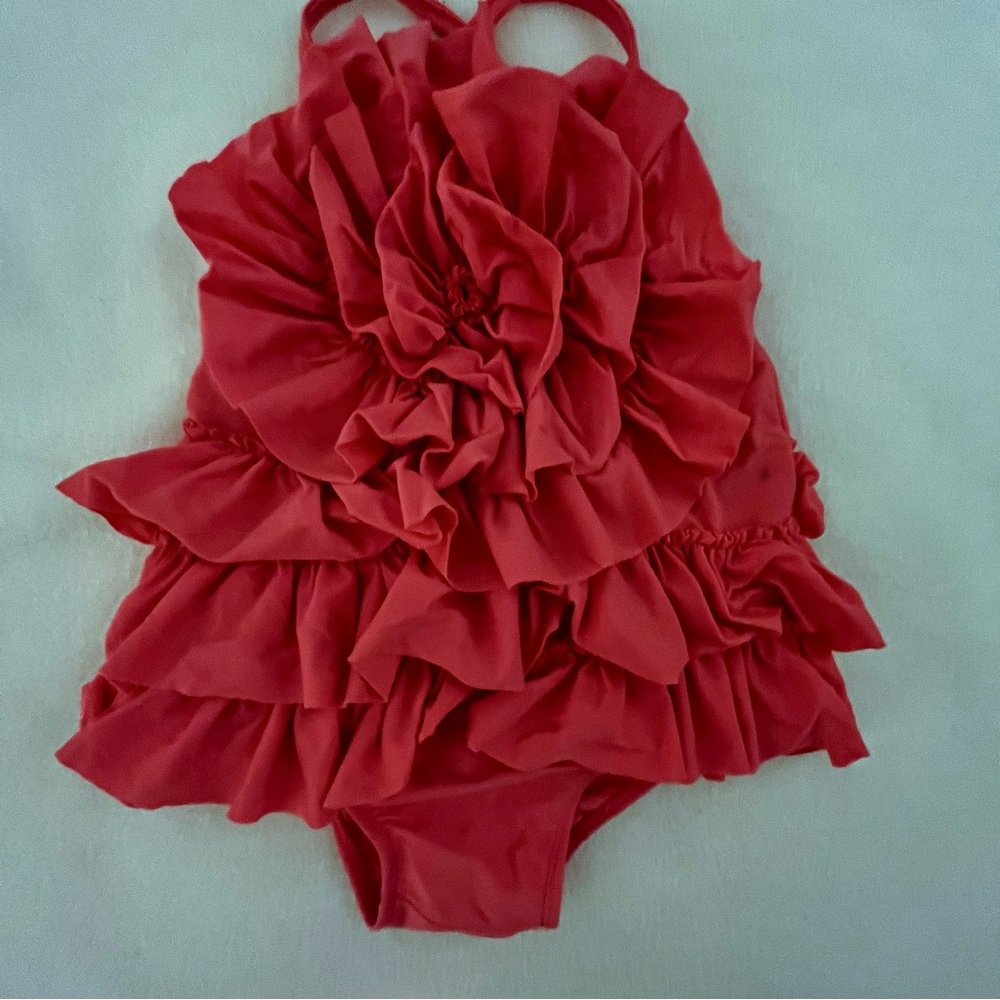 Mud Pie Ruffle Swimsuit - Picture 2 of 5